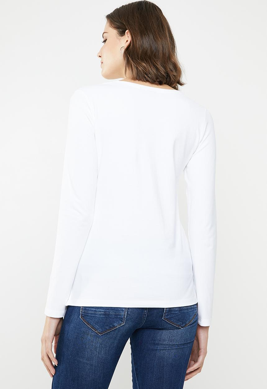 POLO - Emily small pony tee - white