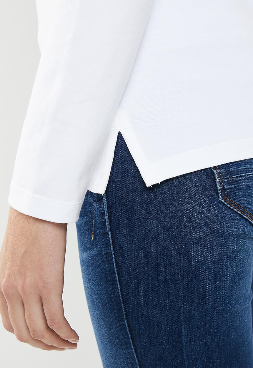 POLO - Emily small pony tee - white