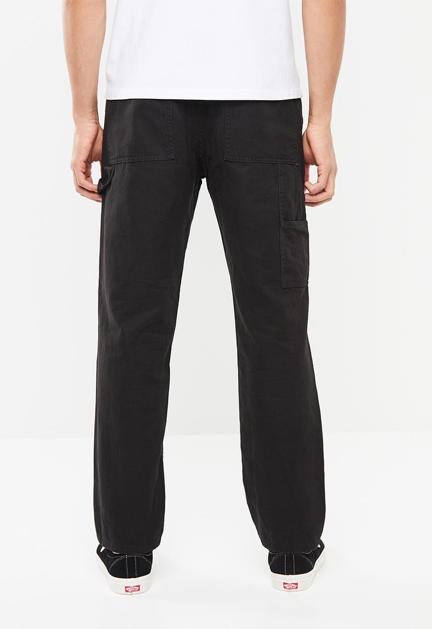 Superbalist - Tapered carpenter pants - black