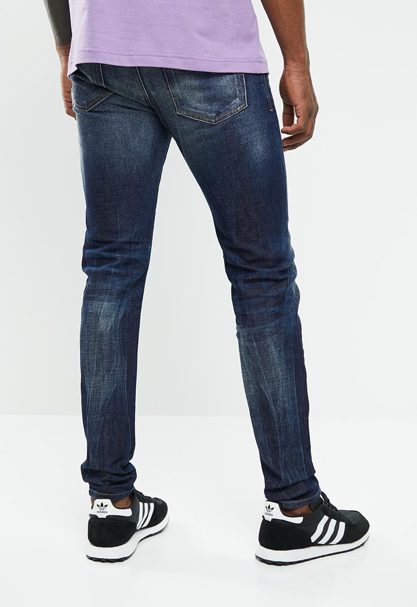 Diesel  - D-Istort super skinny jean - blue