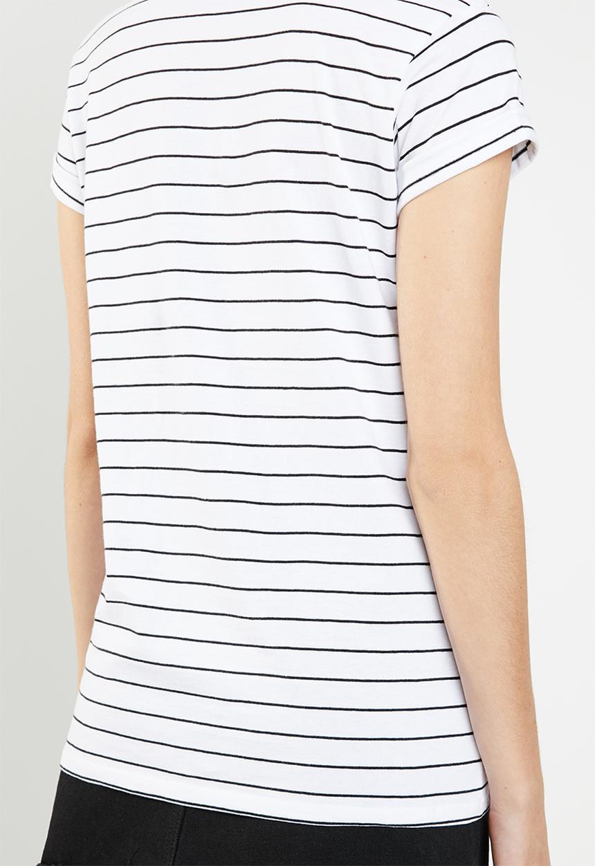 Cotton On - Classic slogan tee - white & black