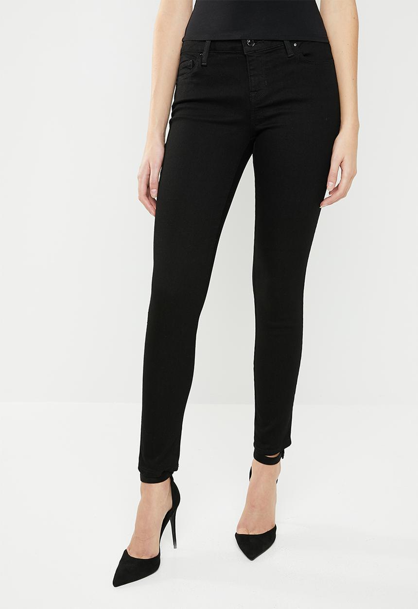 GUESS - Guess power low skinny jeans - black