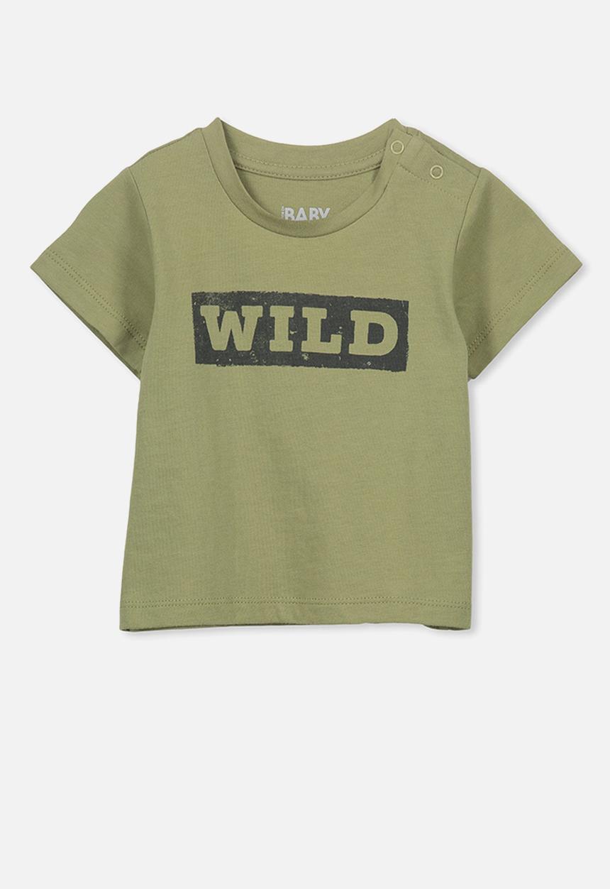 Cotton On - Jamie short sleeve tee - khaki