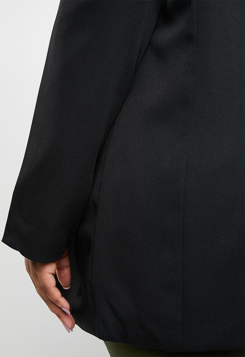 STYLE REPUBLIC PLUS - Boyfriend blazer -black