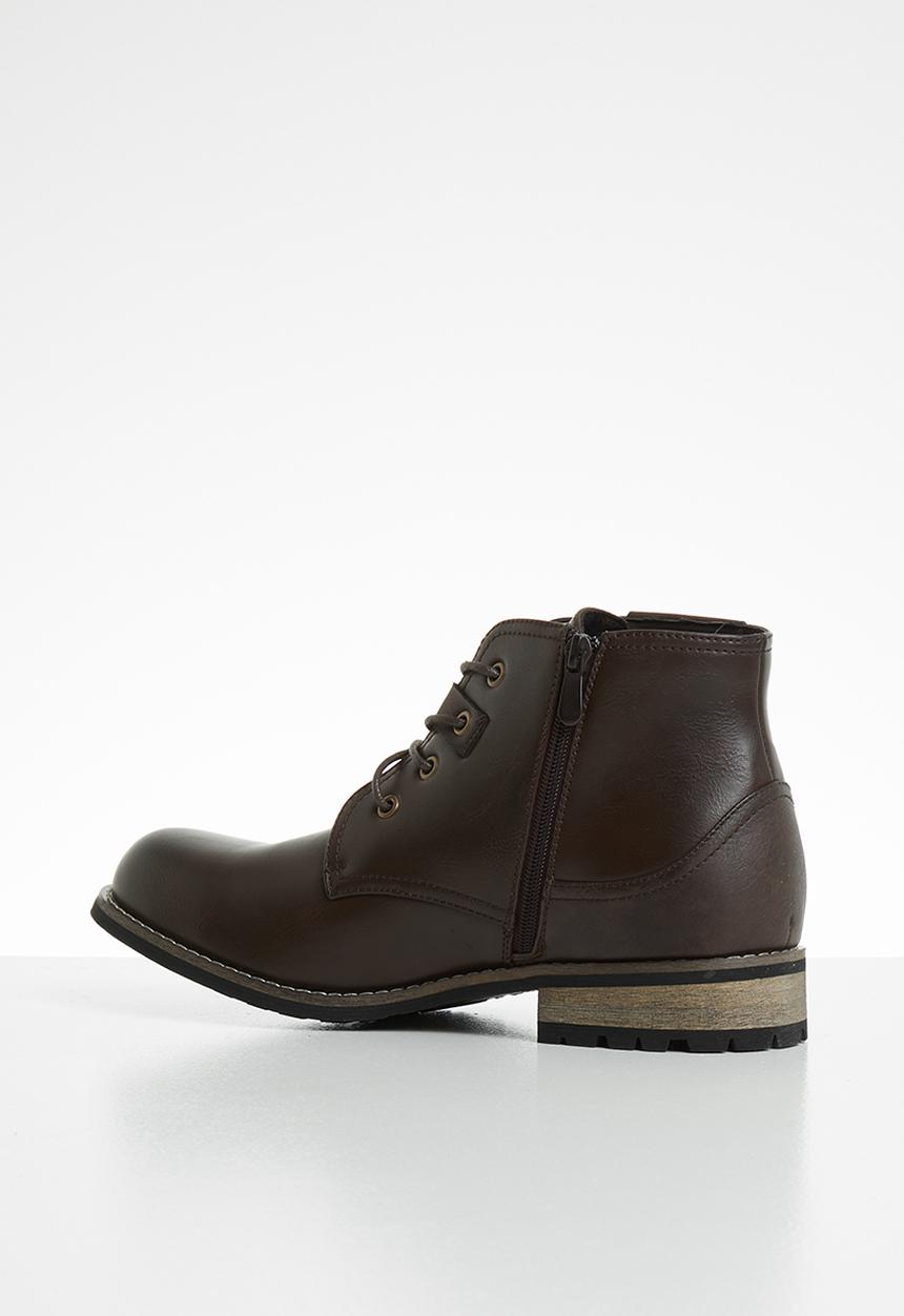 UrbanArt - Vivlite lace-up boot - brown