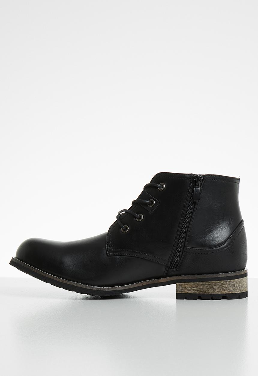 UrbanArt - Vivlite lace-up boot - black