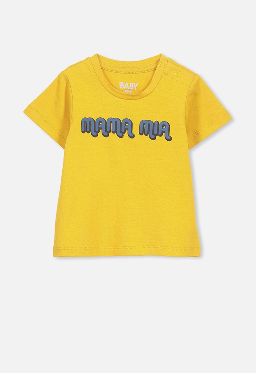 Cotton On - Jamie short sleeve tee - yellow