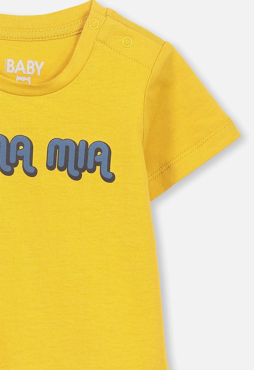 Cotton On - Jamie short sleeve tee - yellow