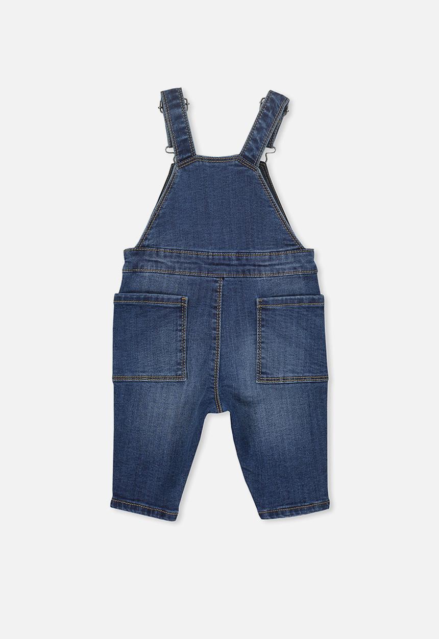 Cotton On - Bailey dungaree - blue