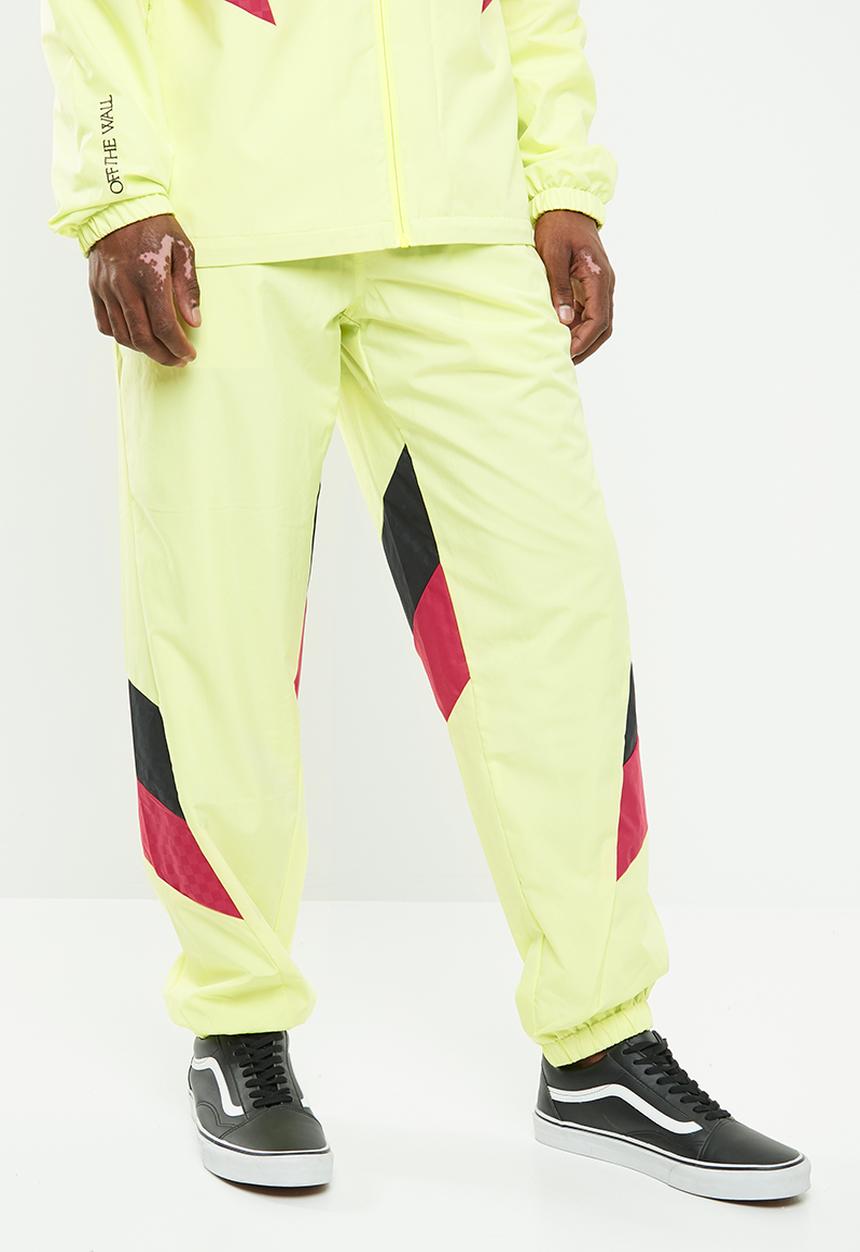 Vans - Eastside wind pant - yellow