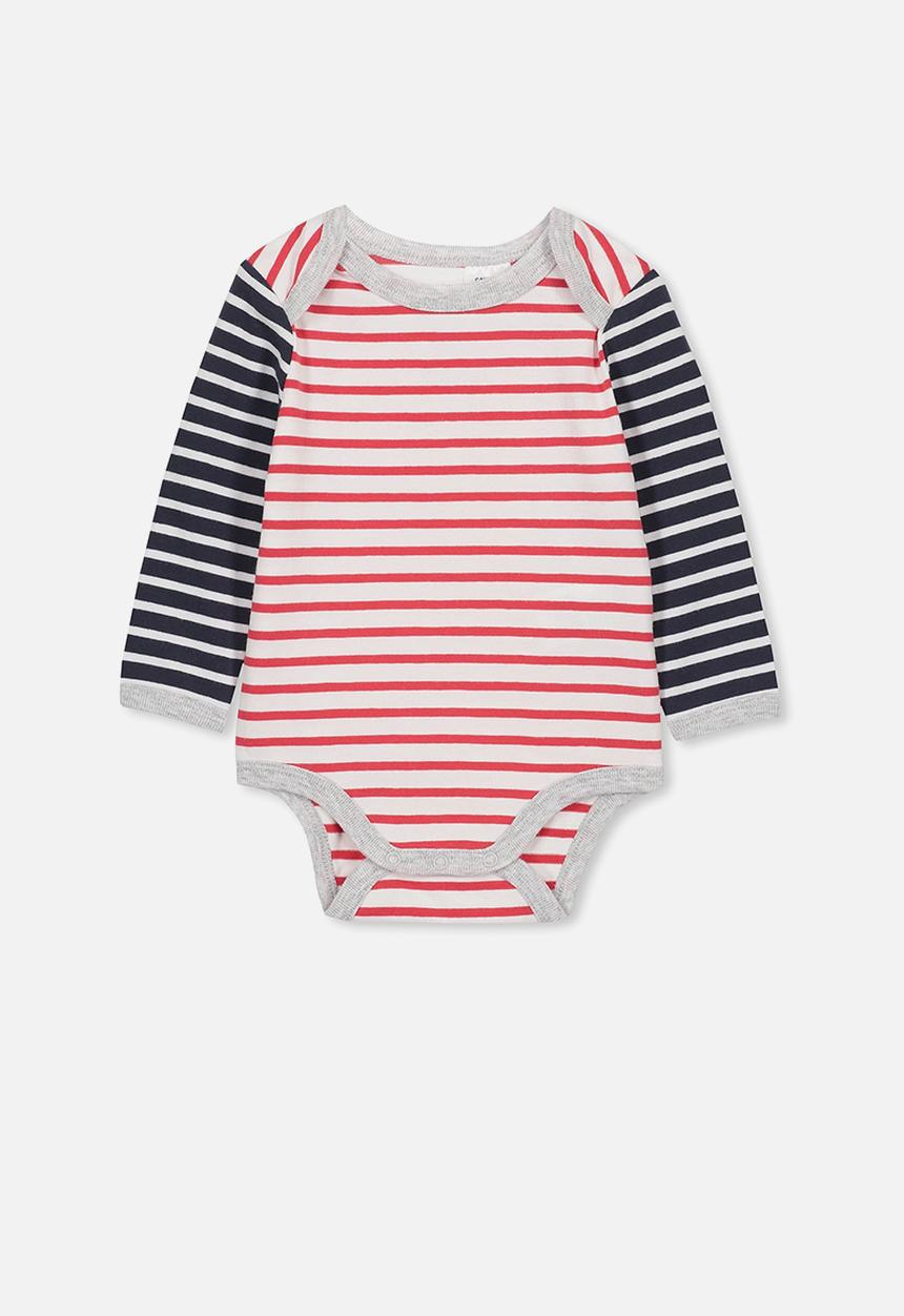 Cotton On - Mini long sleeve bubbysuit - multi