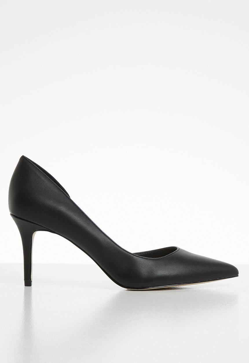 Call It Spring - Victoria court heel - black