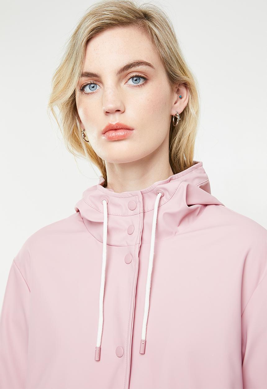 ONLY - Fine raincoat - pink 