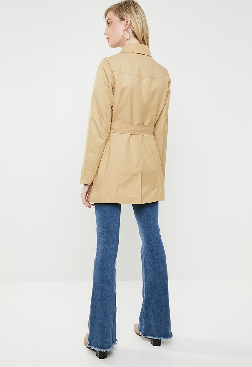 ONLY - Laura long trenchcoat - beige
