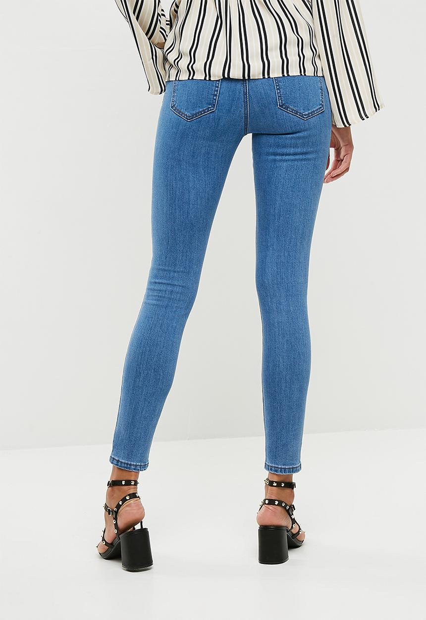 Missguided - Sinner 5 pocket skinny - blue