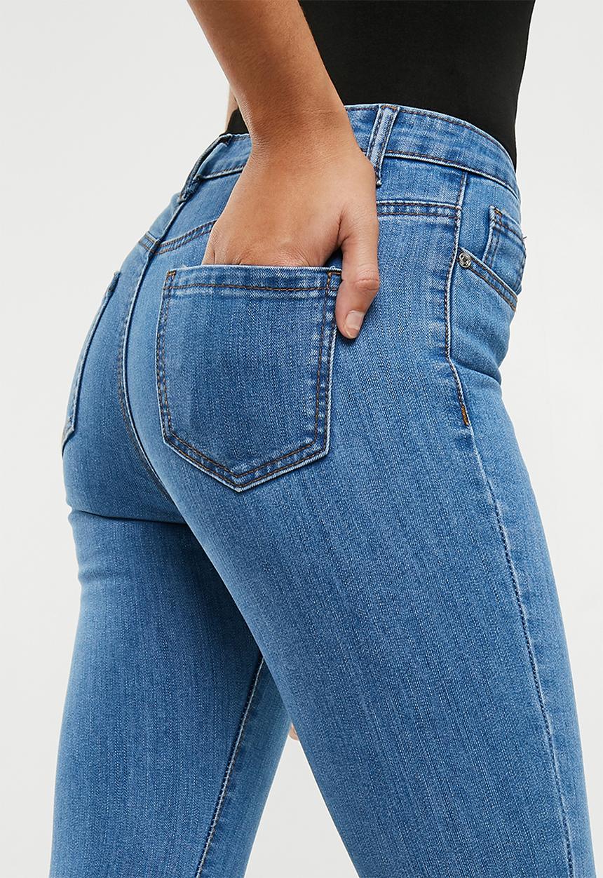 Missguided - Sinner 5 pocket skinny - blue