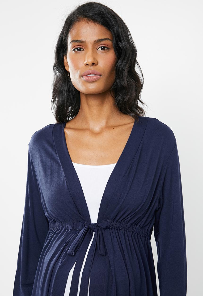 edit Maternity - Knit cardigan - navy