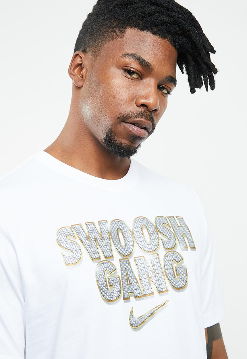 Nike - Nike seasonal statement T-shirt - white