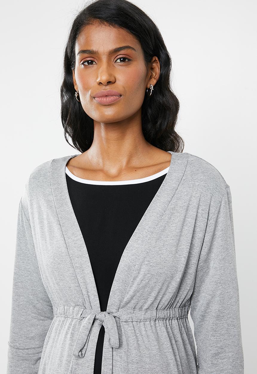 edit Maternity - Knit cardigan - grey
