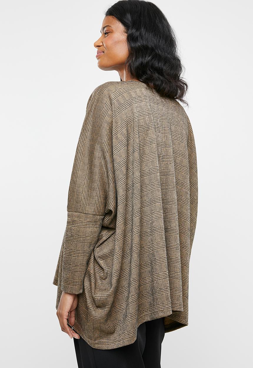 edit Maternity - Maternity Volume sweater - brown & black
