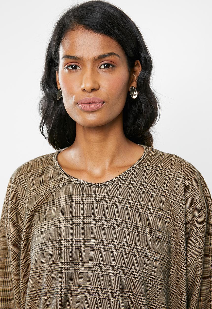edit Maternity - Maternity Volume sweater - brown & black