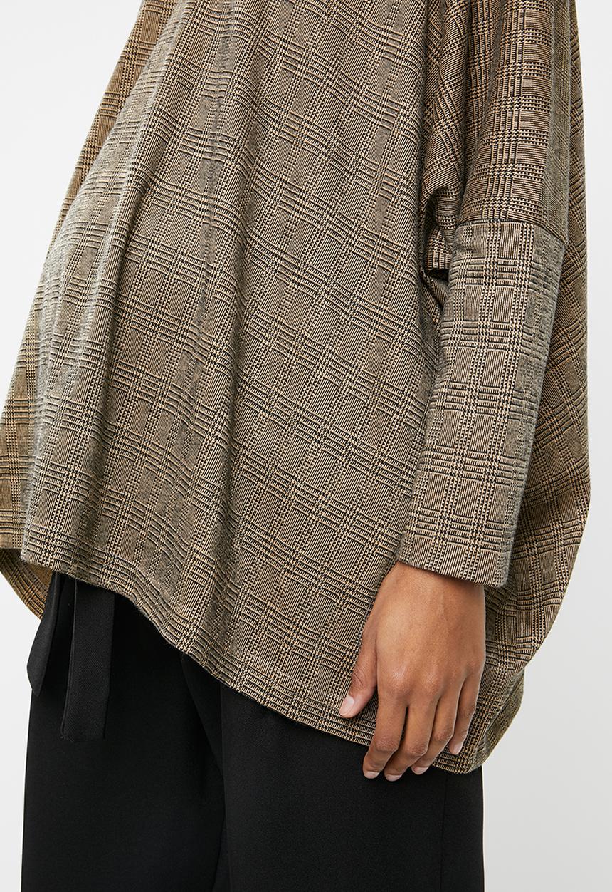 edit Maternity - Maternity Volume sweater - brown & black