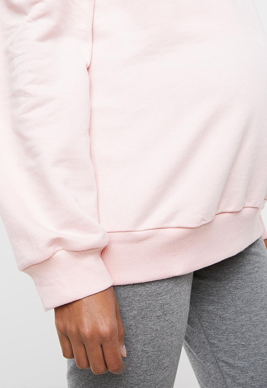 edit Maternity - Crew neck sweater - pink