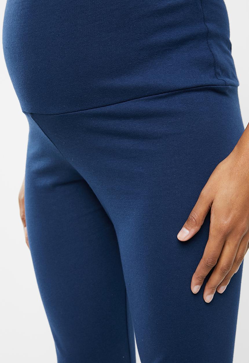 edit Maternity - Quality stretch leggings - blue