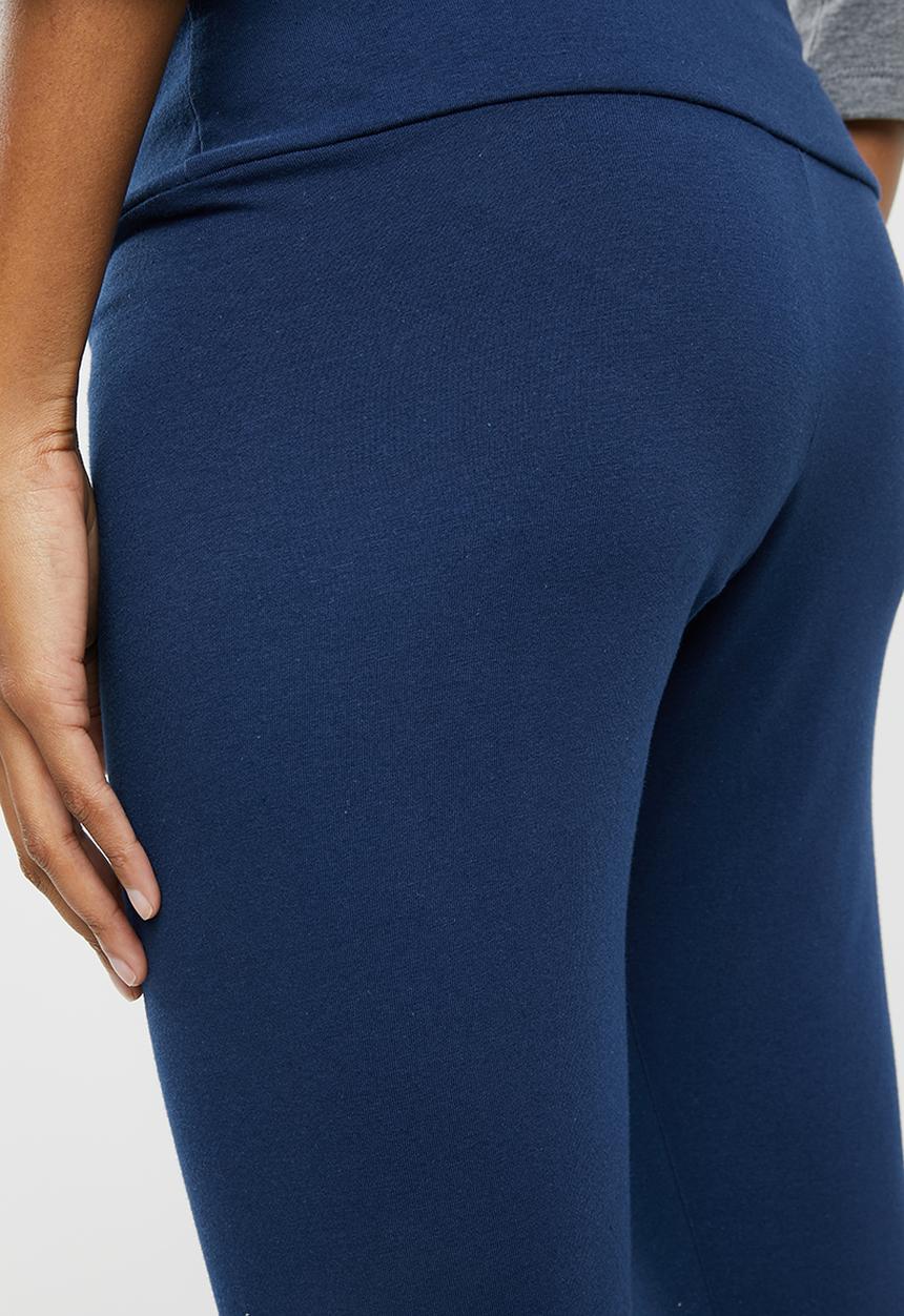 edit Maternity - Quality stretch leggings - blue