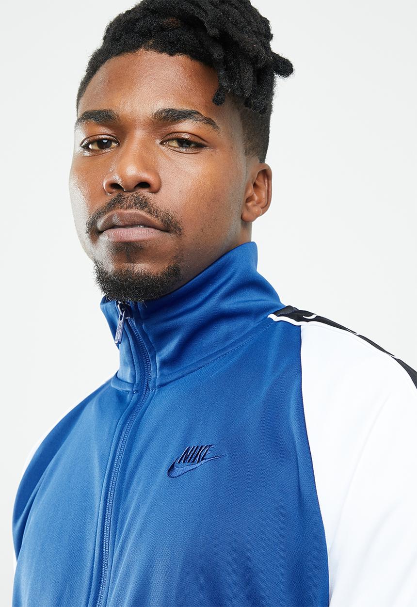 Nike - Nsw hbr jacket pk statement - blue & white 
