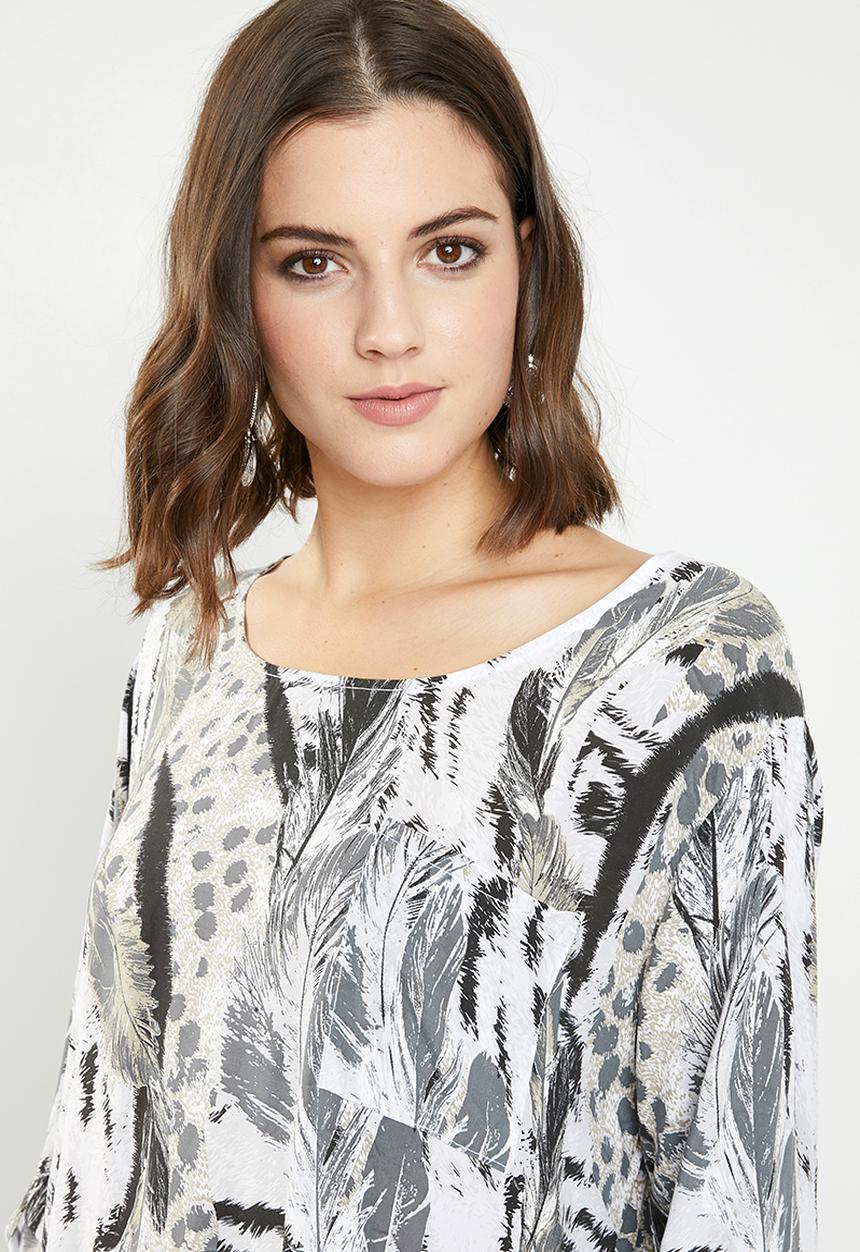 Revenge - Printed tunic dress - multi