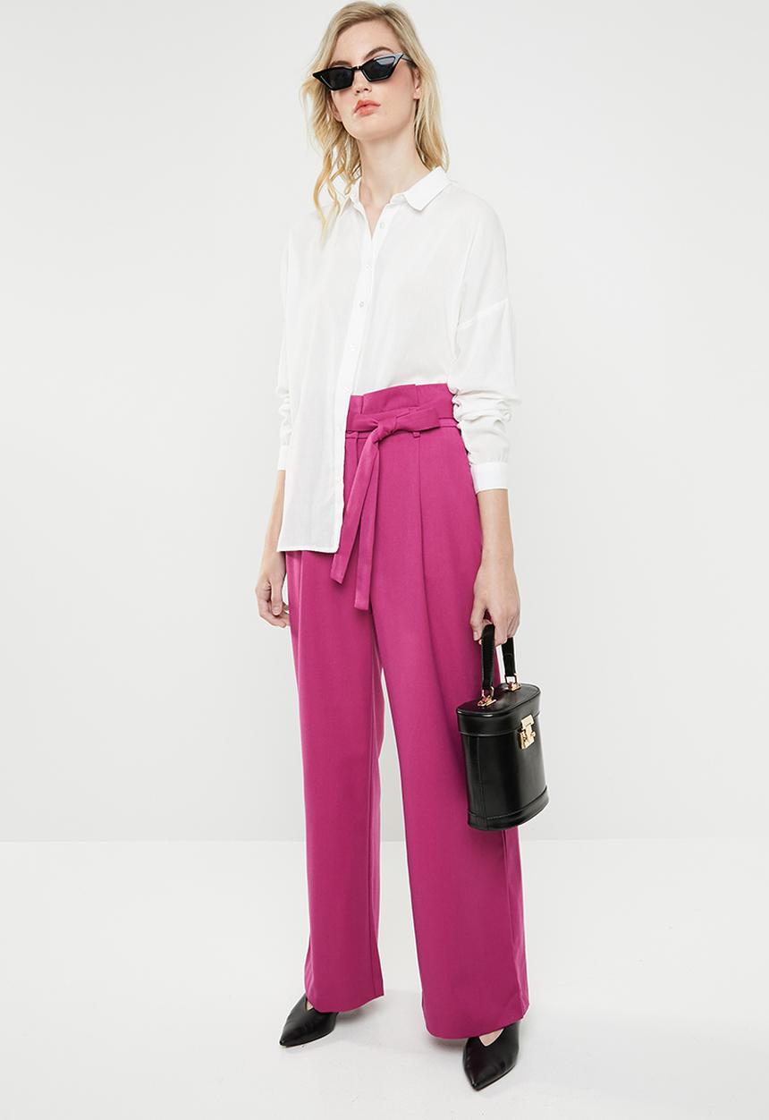 Vero Moda - Nila Kim wide pants - pink 