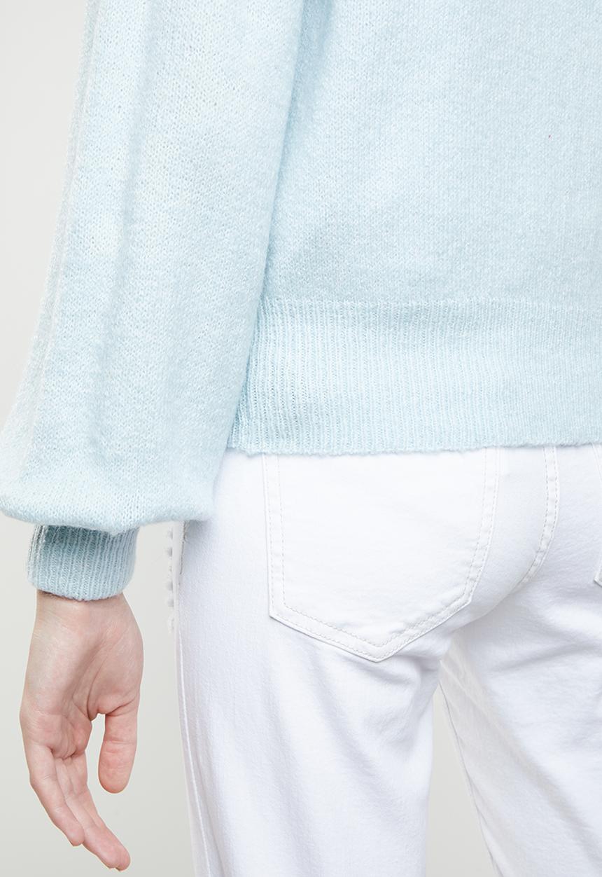 Vero Moda - Dalo long sleeve V-neck cardigan - blue