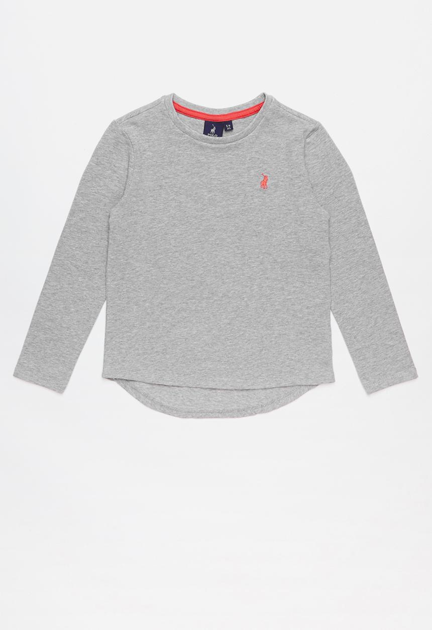 POLO - Classic long sleeve tee - grey