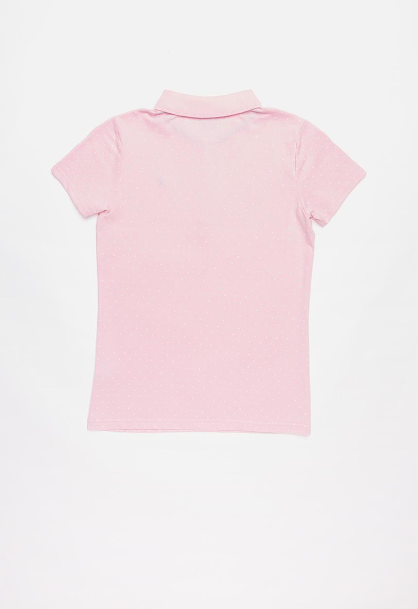 POLO - Zoe printed golfer - pink 