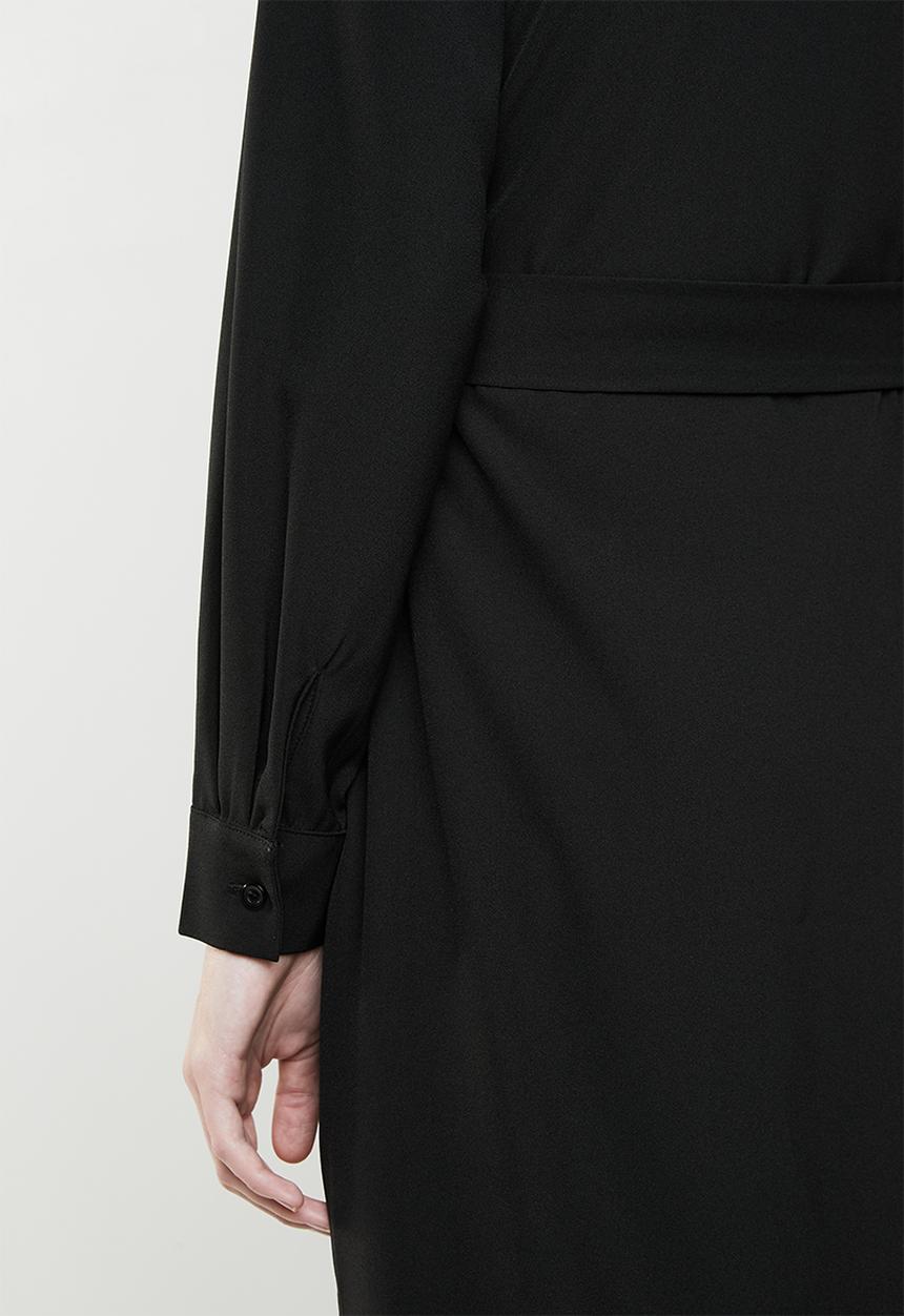 Superbalist - Utility long sleeve dress - black