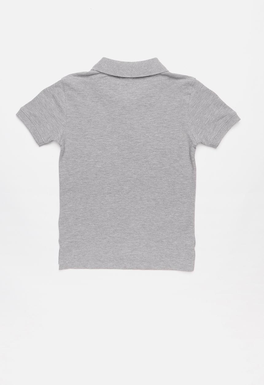 POLO - Classic short sleeve golfer - grey
