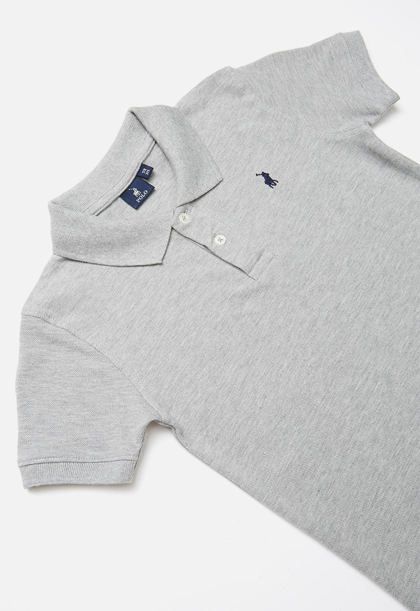 POLO - Classic short sleeve golfer - grey
