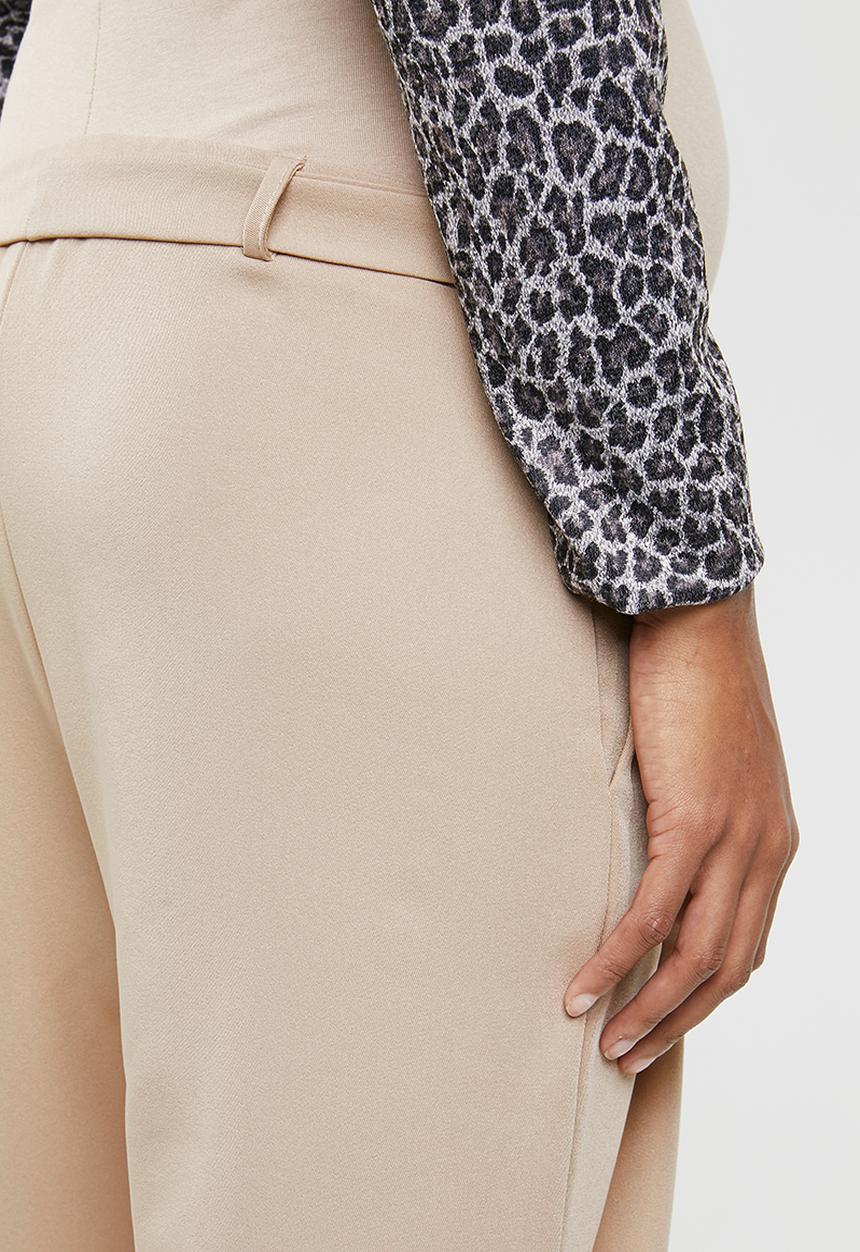 edit Maternity - Maternity  Bow detail pant - brown 