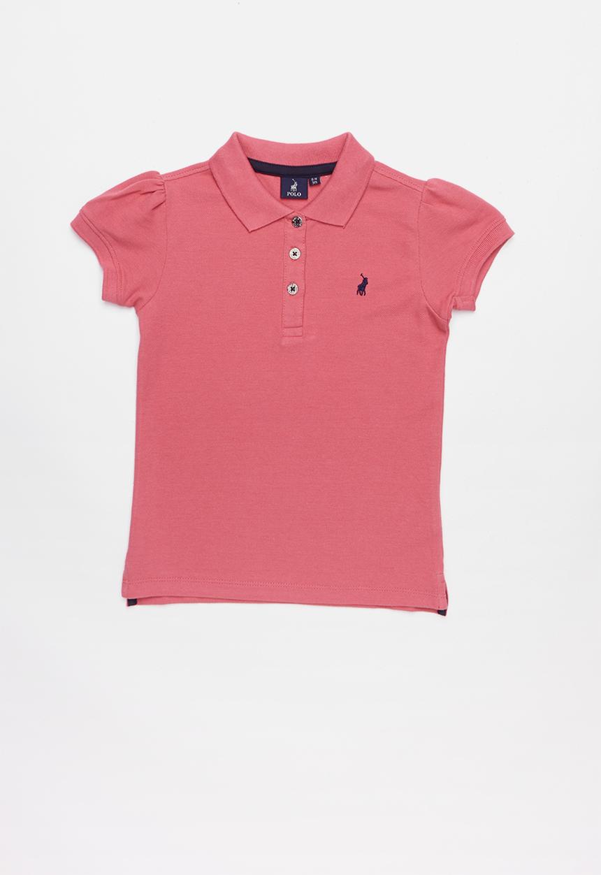 POLO - Short sleeve golfer - pink