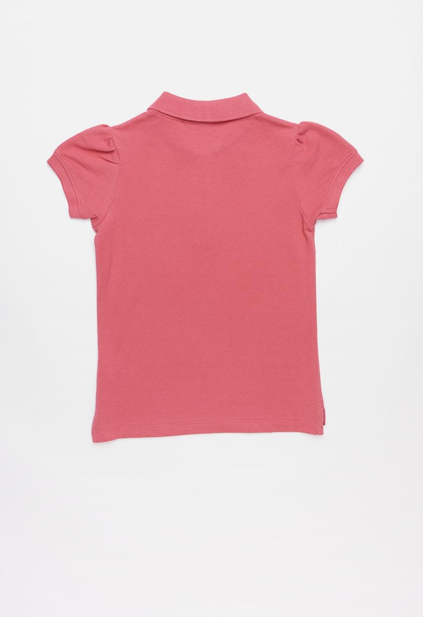 POLO - Short sleeve golfer - pink