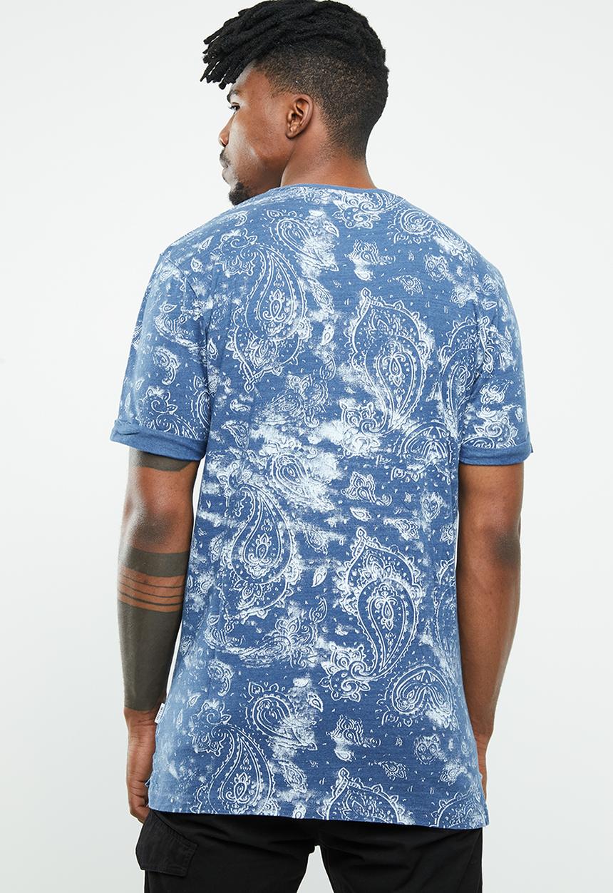 Only & Sons - Glen short sleeve tee - blue
