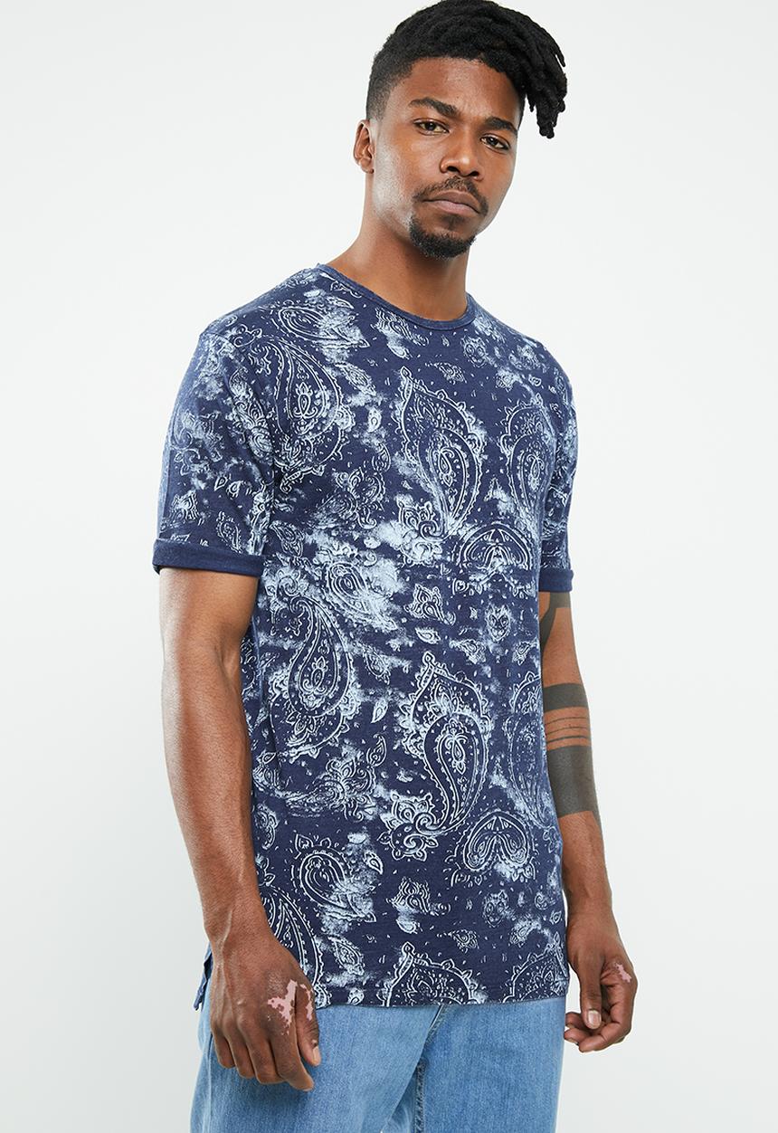 Only & Sons - Glen short sleeve tee - blue 