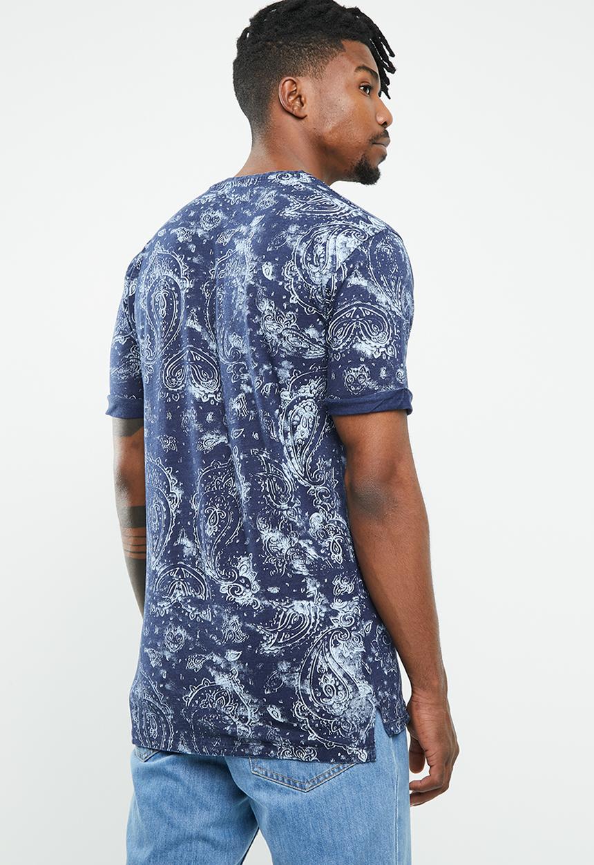 Only & Sons - Glen short sleeve tee - blue 