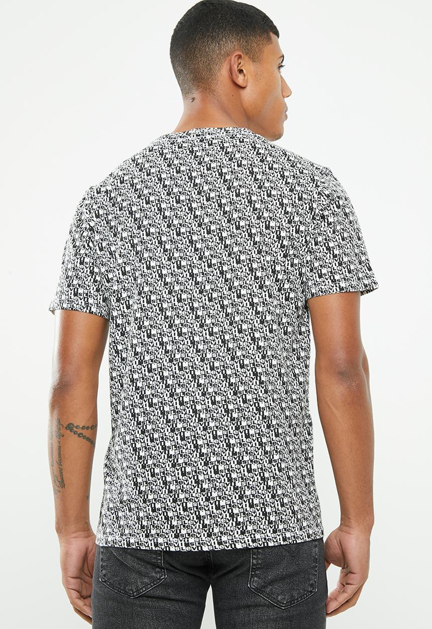 Levi’s® - Classic short sleeve pocket tee - black & white