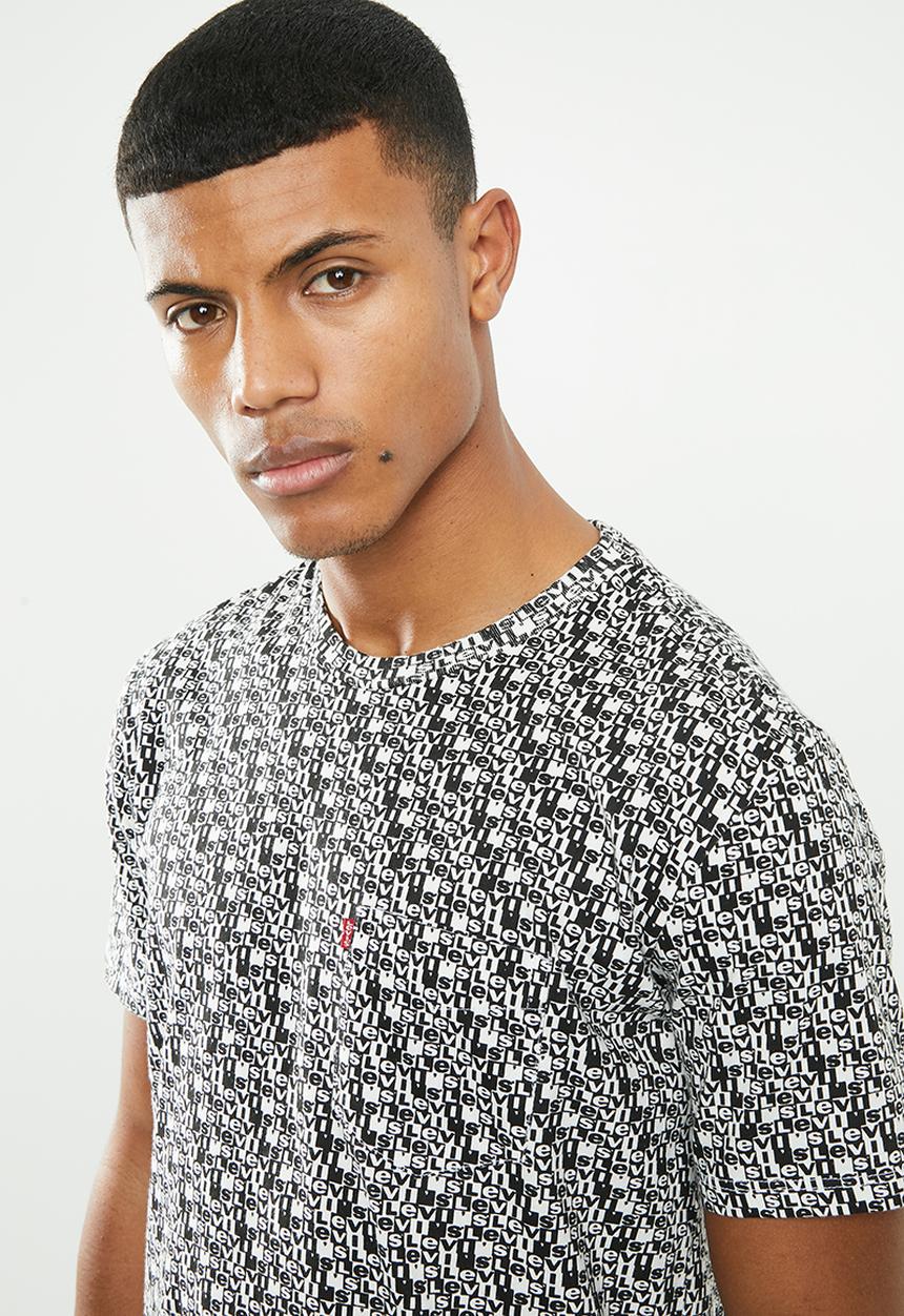 Levi’s® - Classic short sleeve pocket tee - black & white