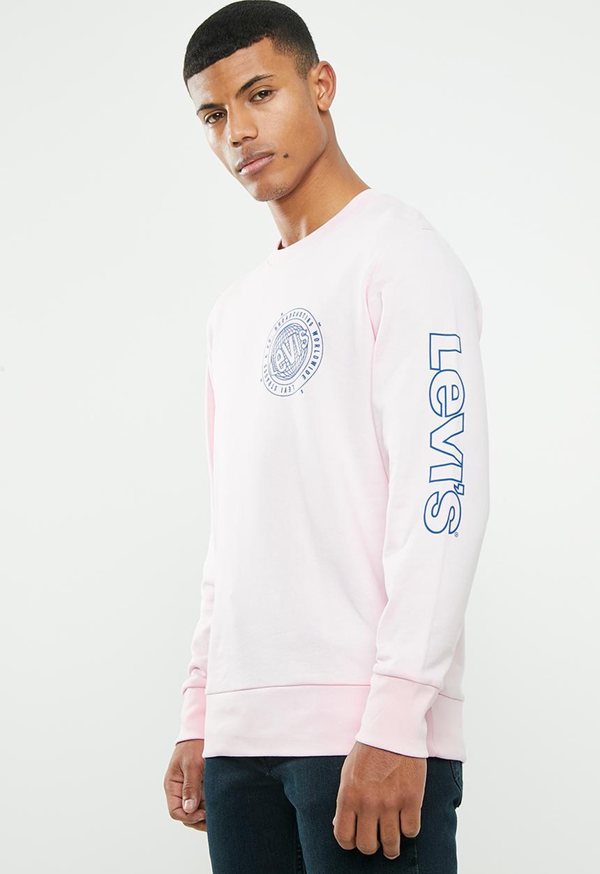 Levi’s® - Graphic crew sweatshirt - pink