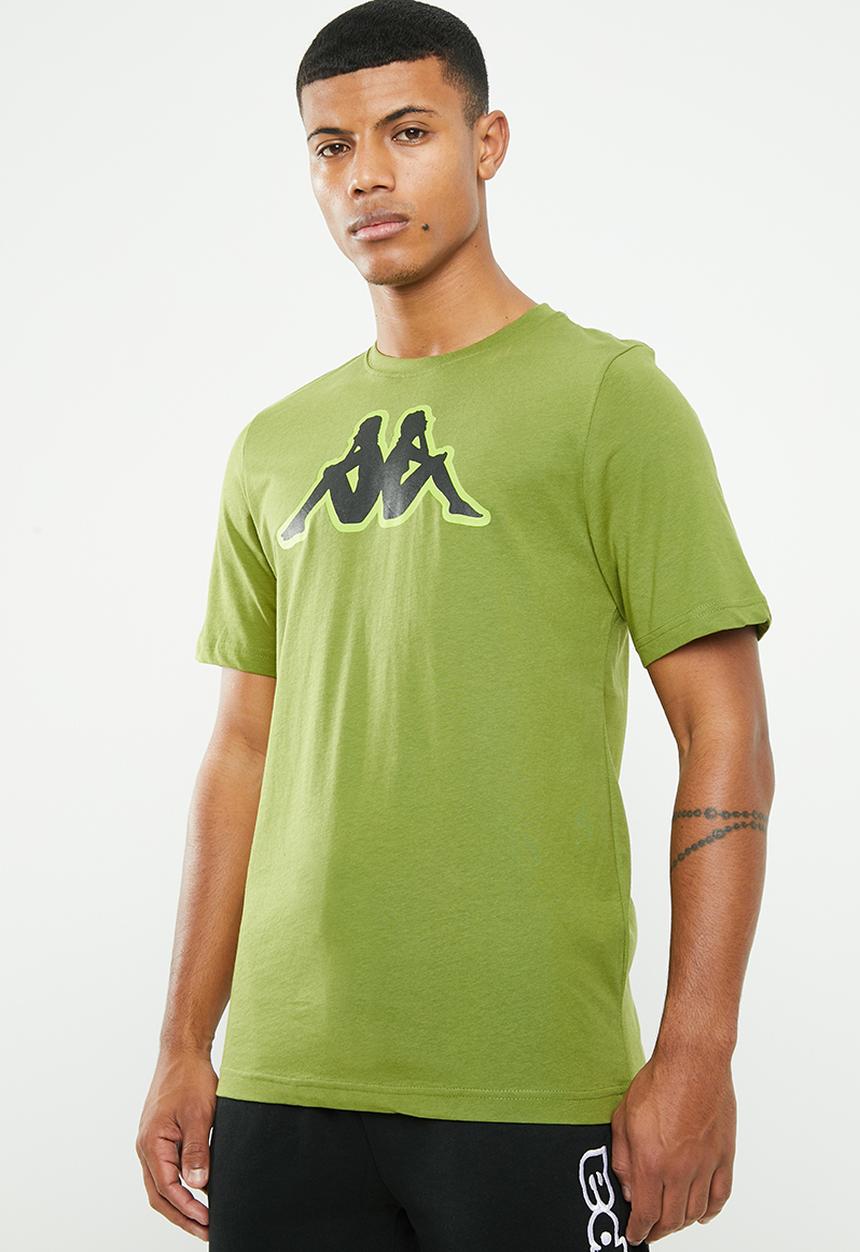 KAPPA - Logo Zobi tee - khaki green