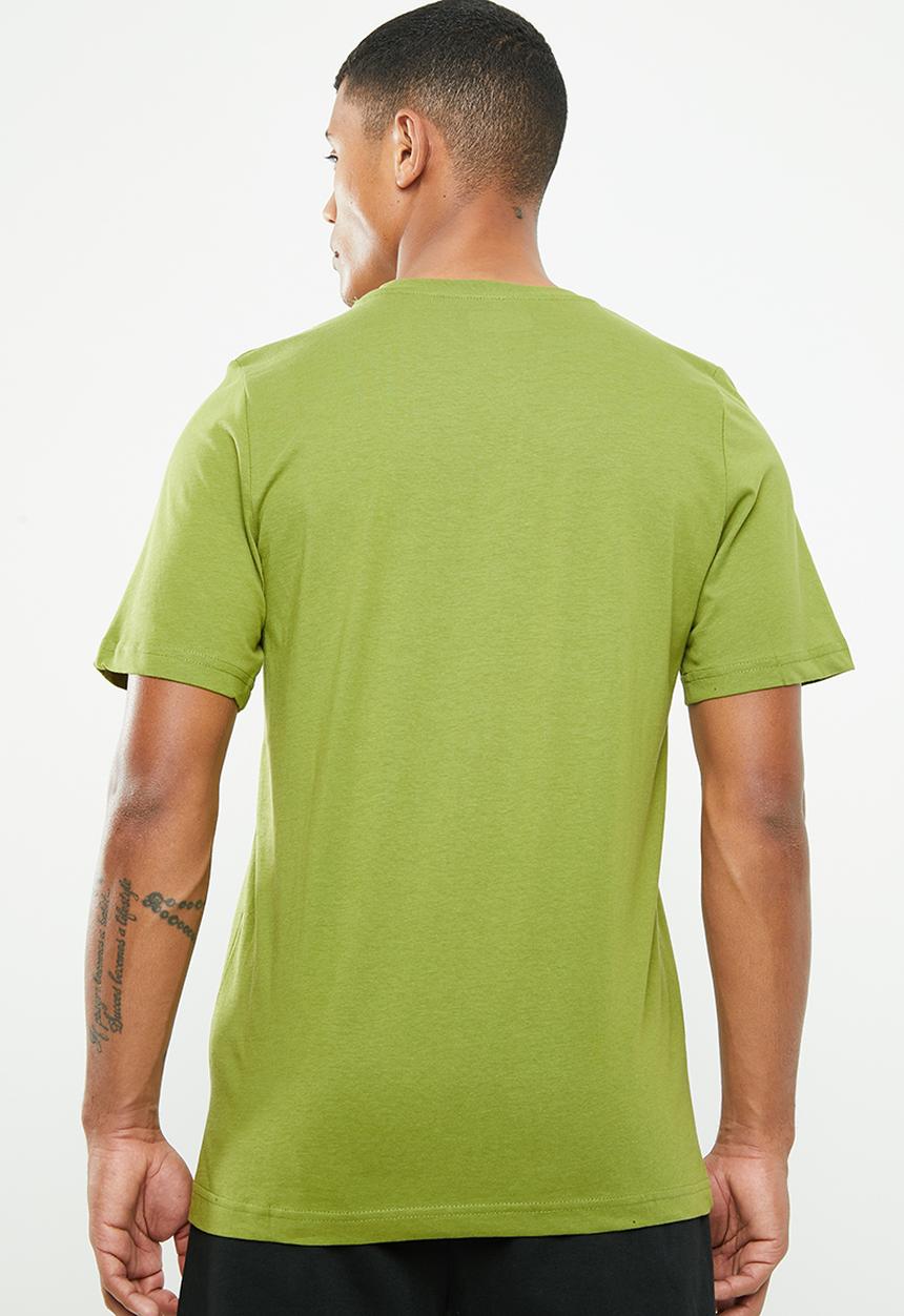KAPPA - Logo Zobi tee - khaki green