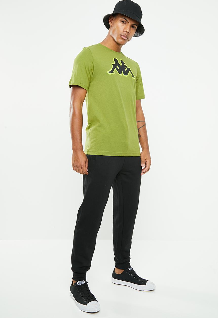 KAPPA - Logo Zobi tee - khaki green